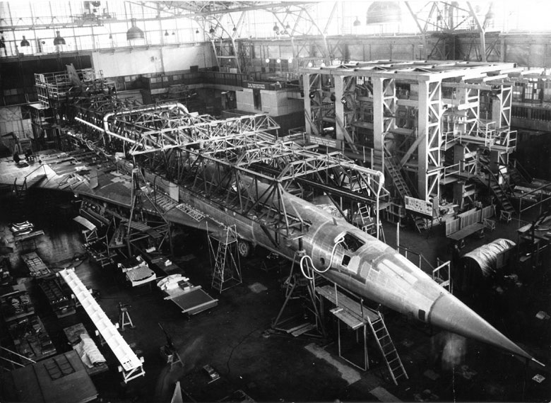 Ту 144 пилотирование
