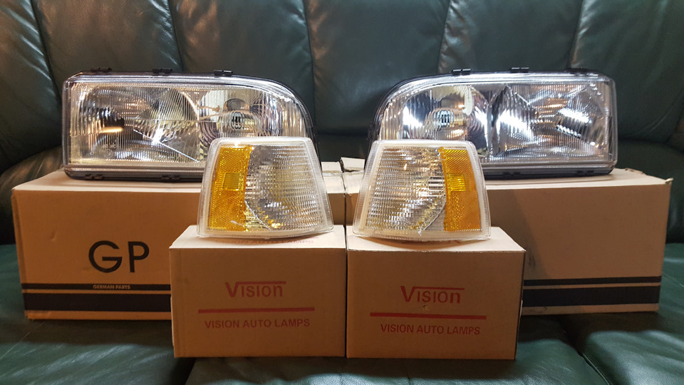 Запчасти: Передняя оптика USA Style & ABM — Volvo 850, 2,3 л, 1995 года ...