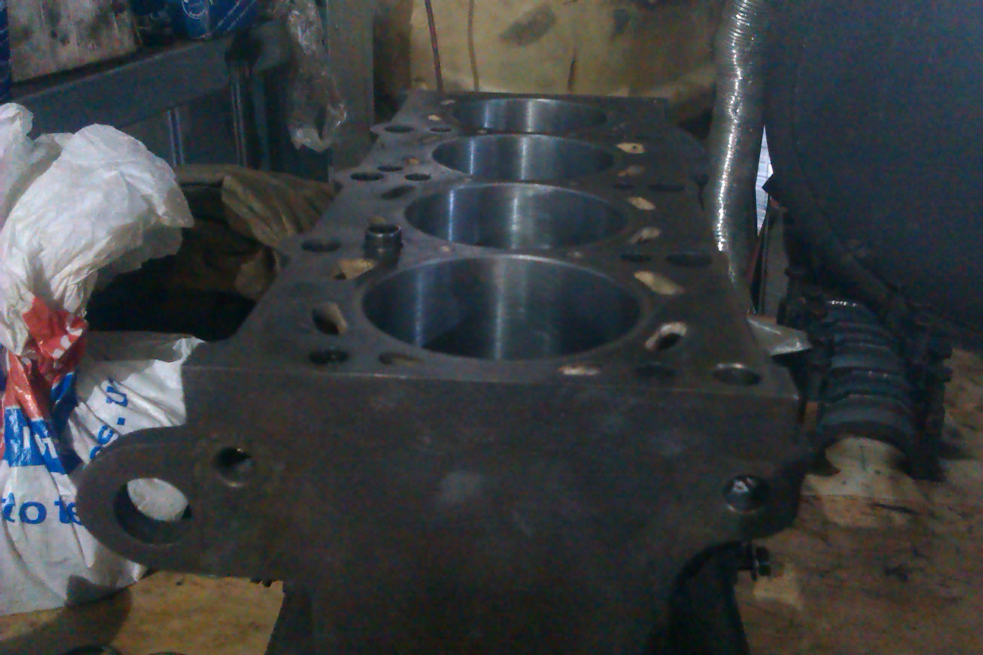 Проточка блока в 0,5 размер — BMW 3 series (E36), 1,8 л, 1994 года ...