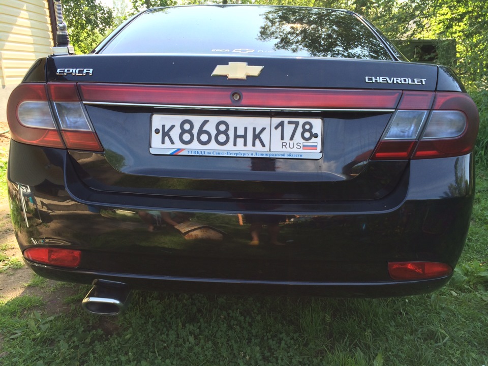 тонировочный лак для фонарей — Chevrolet Epica, 2 л, 2011 года ...