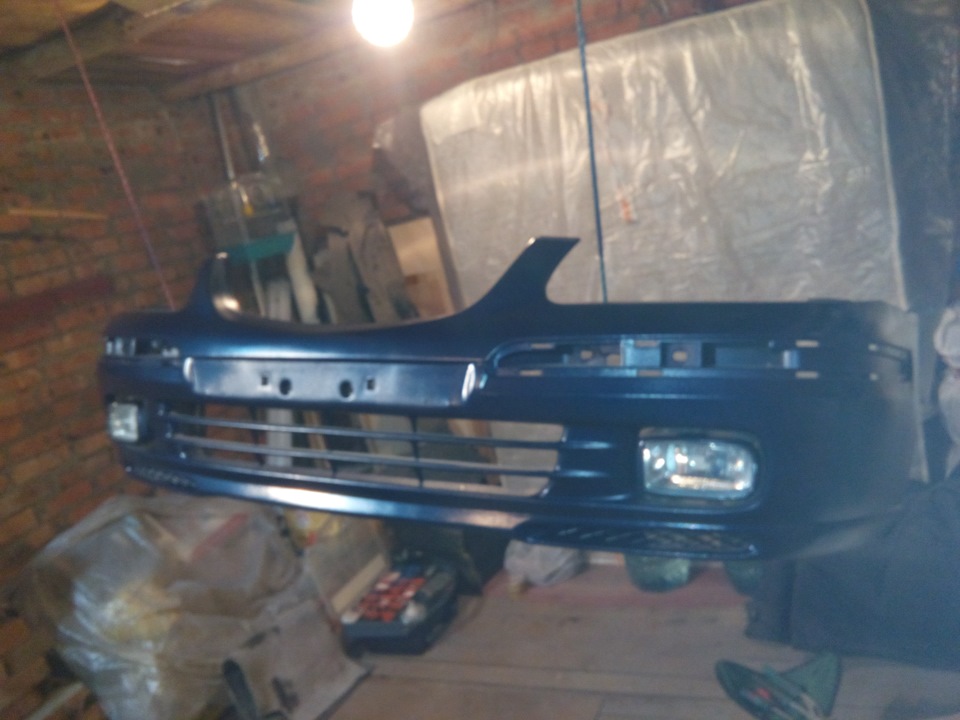 GF красим бампер из балончика — DRIVE2