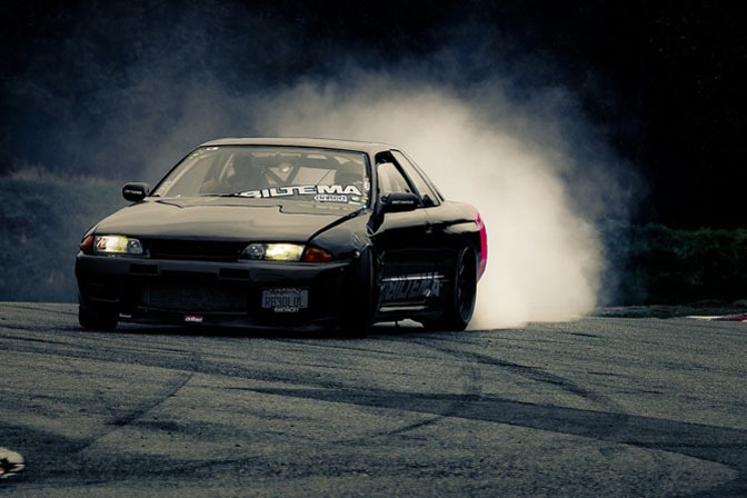 Japan Drift Nissan Skyline r32