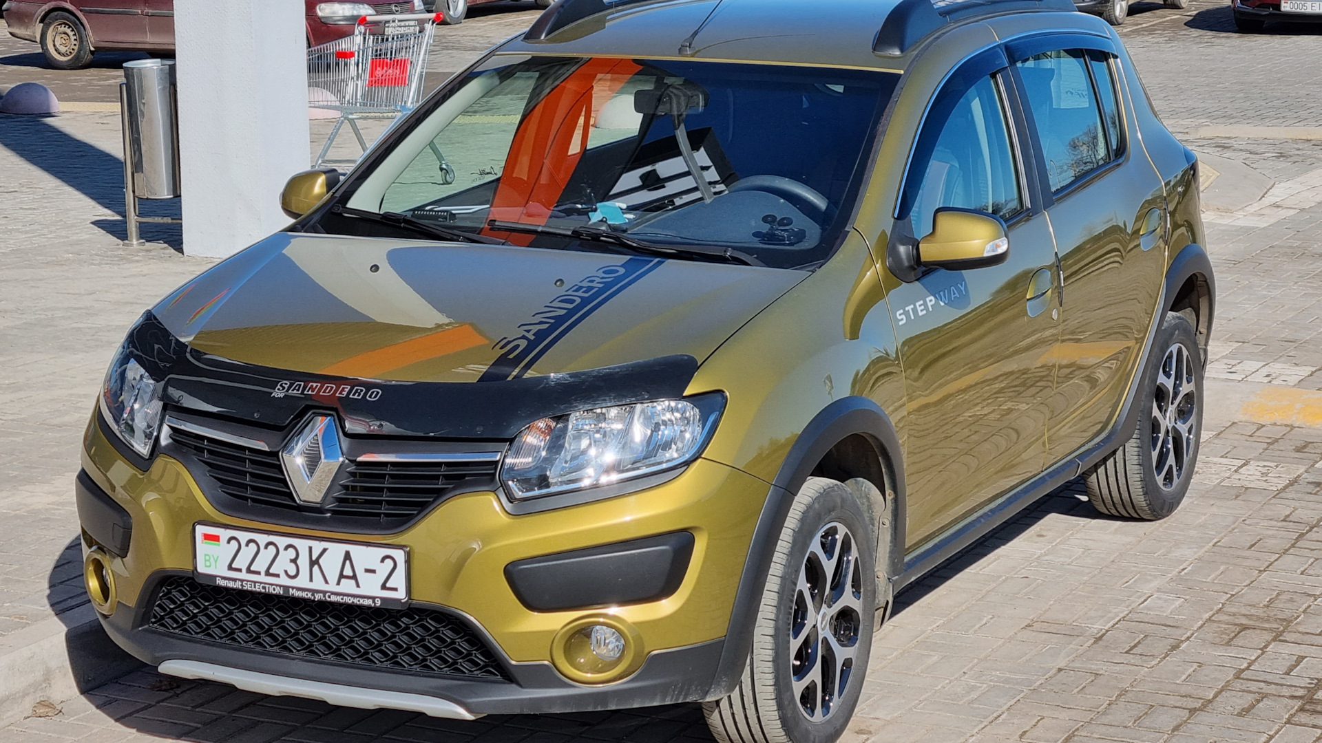 Renault Sandero Stepway (2G) 1.6 бензиновый 2016 | ЖелтОК!)¯_(ツ)_/¯ на  DRIVE2