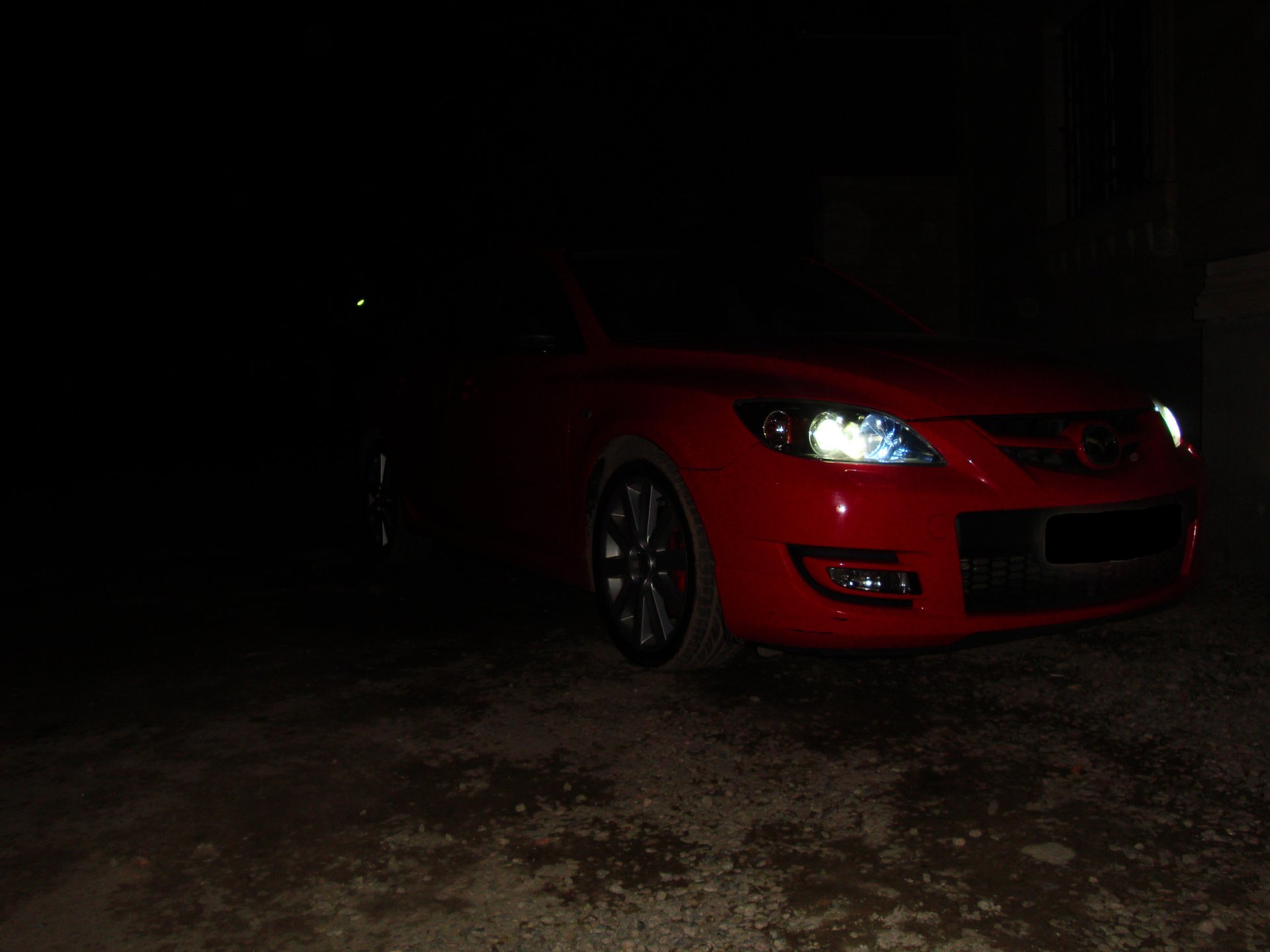 Mazda 3 MPS В закате