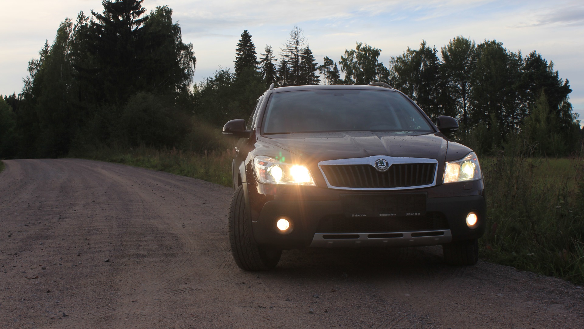 Skoda Octavia Scout A5 Mk2 1.8 бензиновый 2013 | Ugla-night hunter на DRIVE2