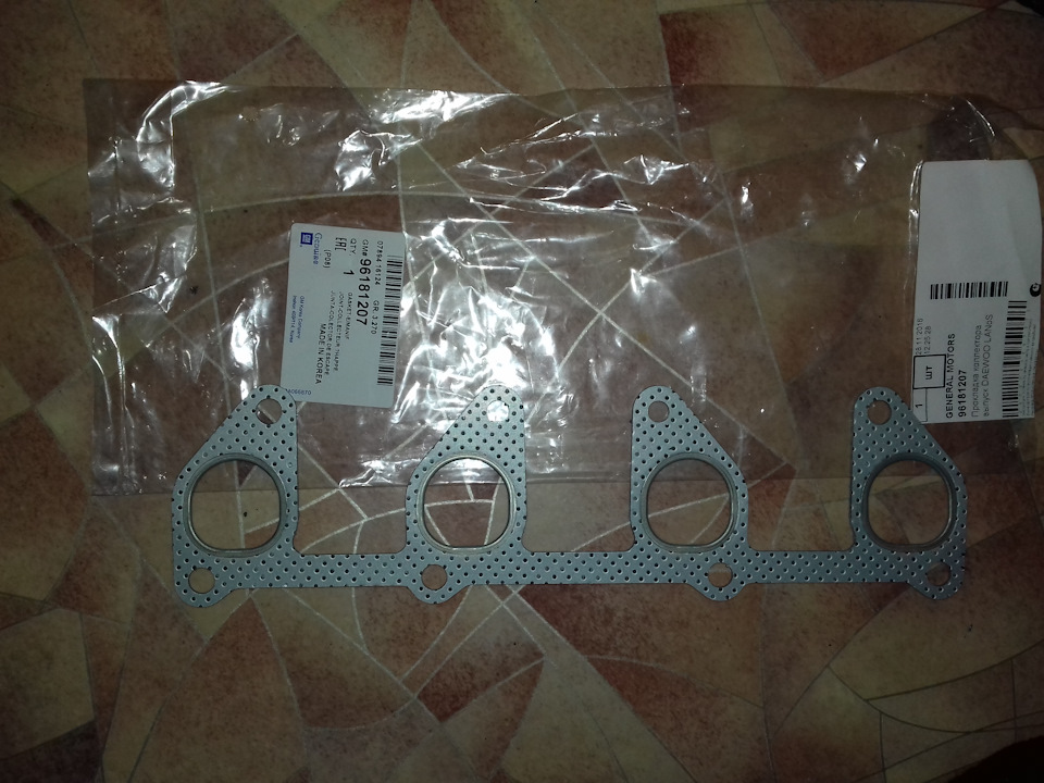 96181207 Прокладка, выпускной коллектор GM | Запчасти на DRIVE2