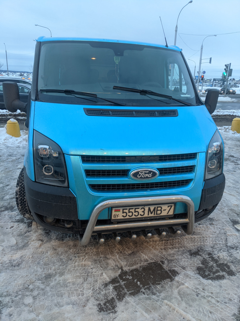 Кастом фар — Ford Transit (7G), 2,2 л, 2010 года | тюнинг | DRIVE2