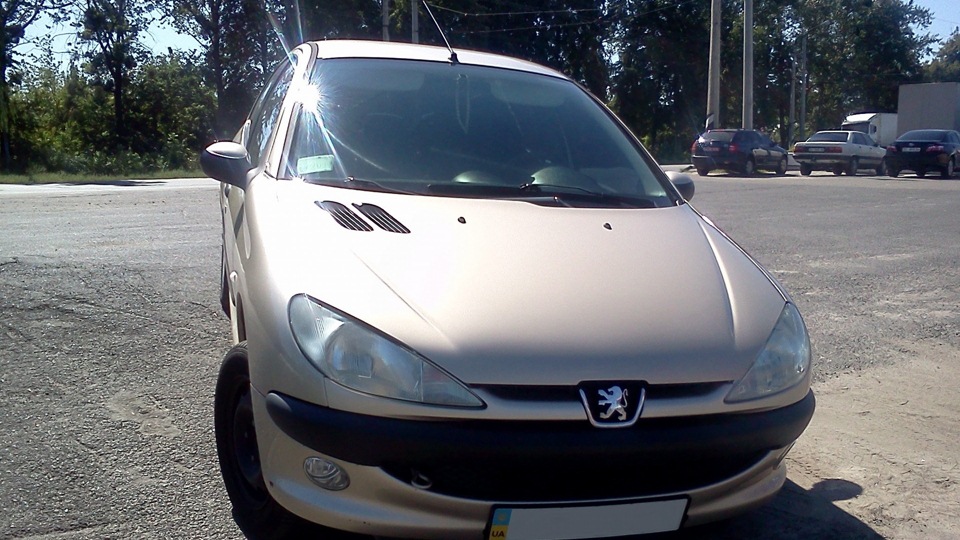 Размерность колесных дисков — Peugeot 206, 1,6 л, 2005 года | колёсные ...