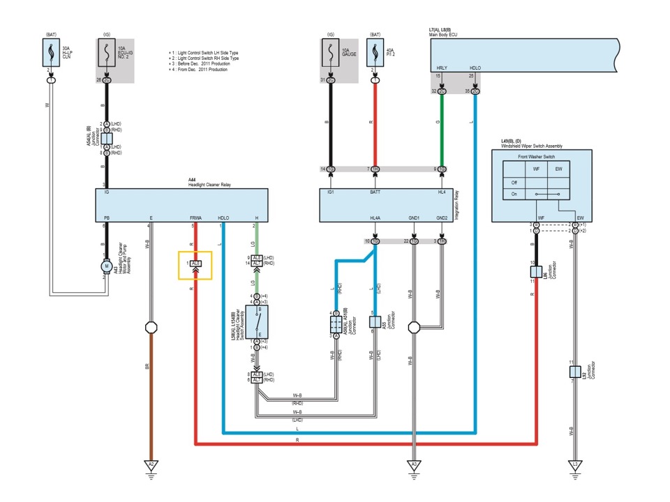 Схема очистителя