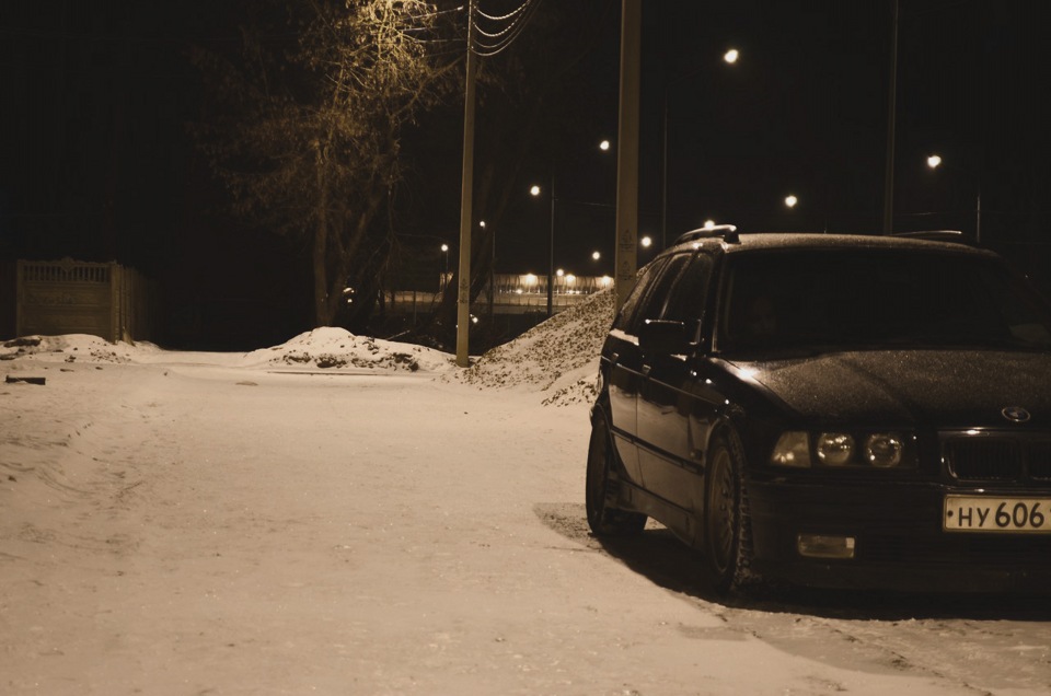 Ночные — BMW 3 series (E36), 2,5 л, 1996 года | фотография | DRIVE2