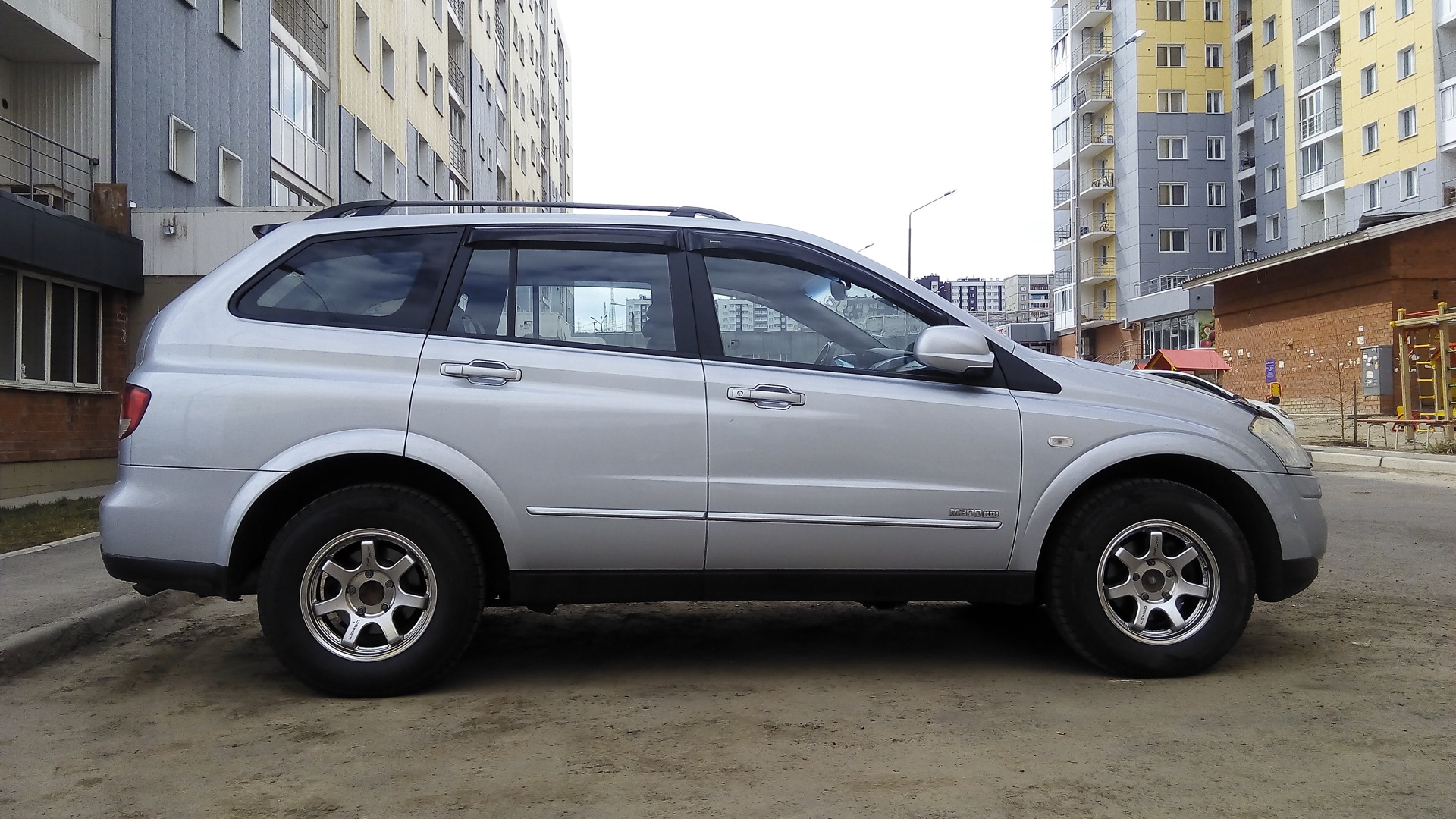 Колеса на саньенг кайрон. 265/60 R18 Kyron. 265 60 18 На Kyron 2.3 АКПП.