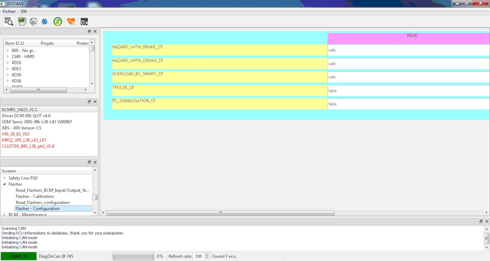 До изменения — Renault Fluence. Запчасти на фото: D1540