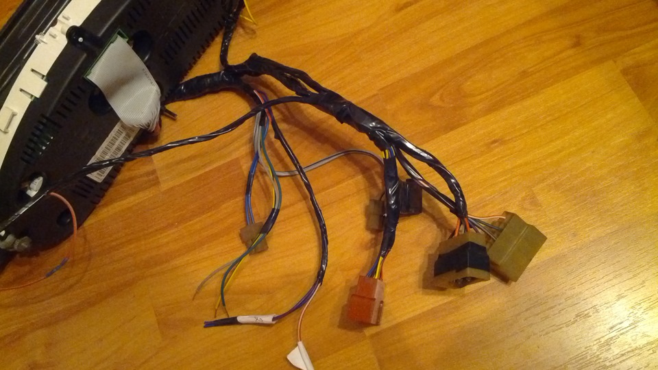 Щиток приборов калина(приора) в ваз 2105 часть 2 — Lada 21054, 1,6 л ...