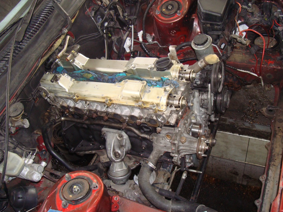 Engine Installation - Toyota Supra (80), 3 л, 1994 года тюнинг DRIVE2