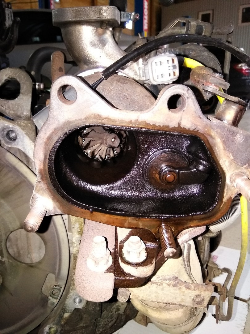 А это моя старая турбина. — Subaru Legacy (BL/BP)