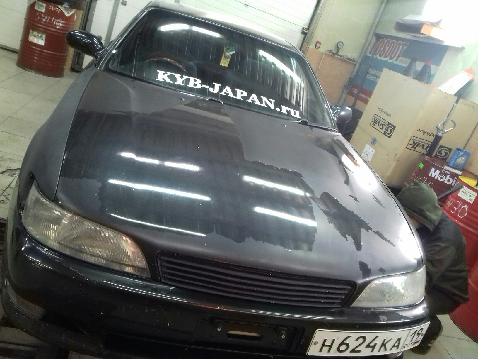 Передняя подвеска там и тут болит:( — Toyota Mark II (90), 2,5 л, 1993 ...