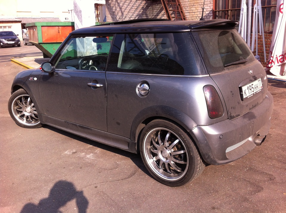 R17, 215x45 взамен своих МОМО R16 — MINI Cooper S Mk I, 1,6 л, 2002 ...