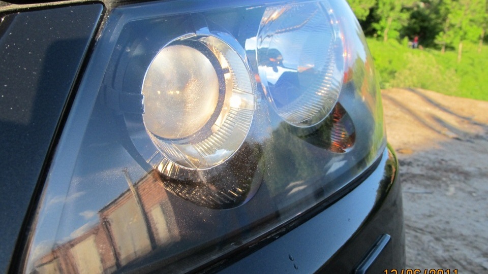 Фары + туманки Дэпо — Nissan Almera II (N16), 1,5 л, 2005 года ...