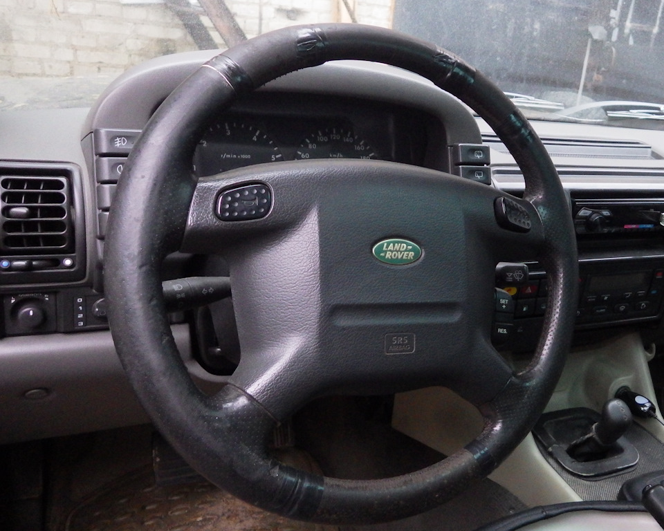 Как снять руль ленд ровер Перетяжка руля кожей - Land Rover Discovery II, 2,5 л, 2000 года стайлинг DRIVE2