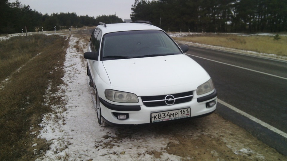 Opel Omega опять блондинка =)
