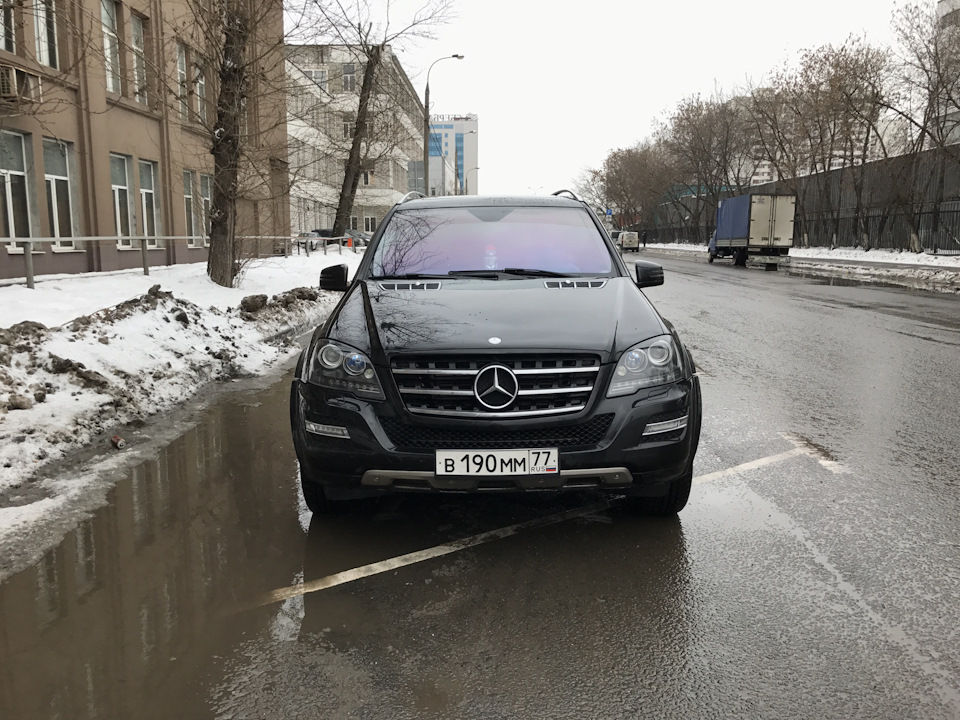 Фото в бортжурнале Mercedes-Benz M-Class (W164)