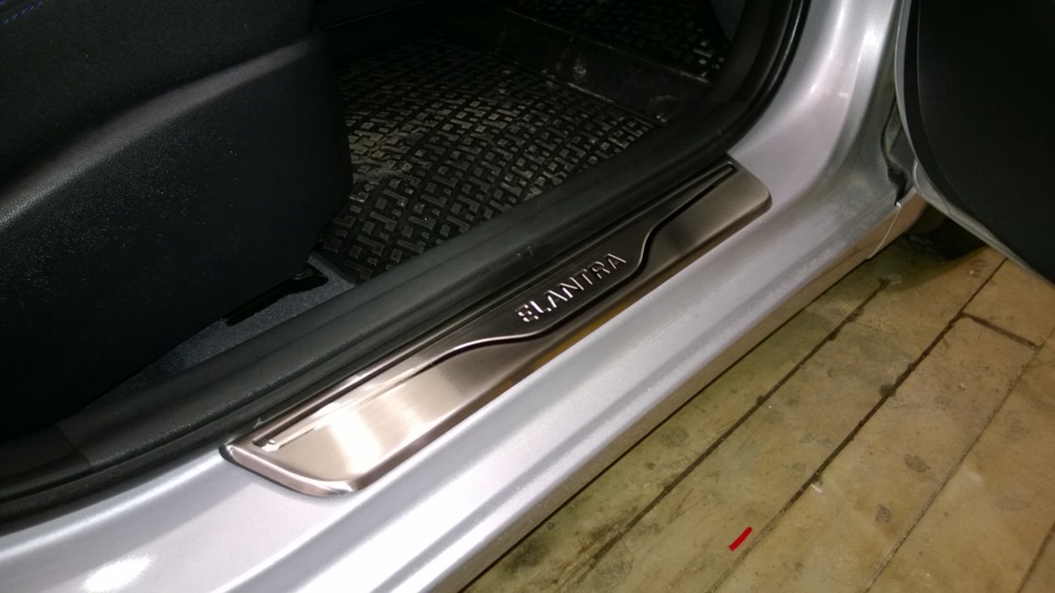 Others. ч.3. Пороги. — Hyundai Elantra (5G), 1,6 л, 2012 года ...