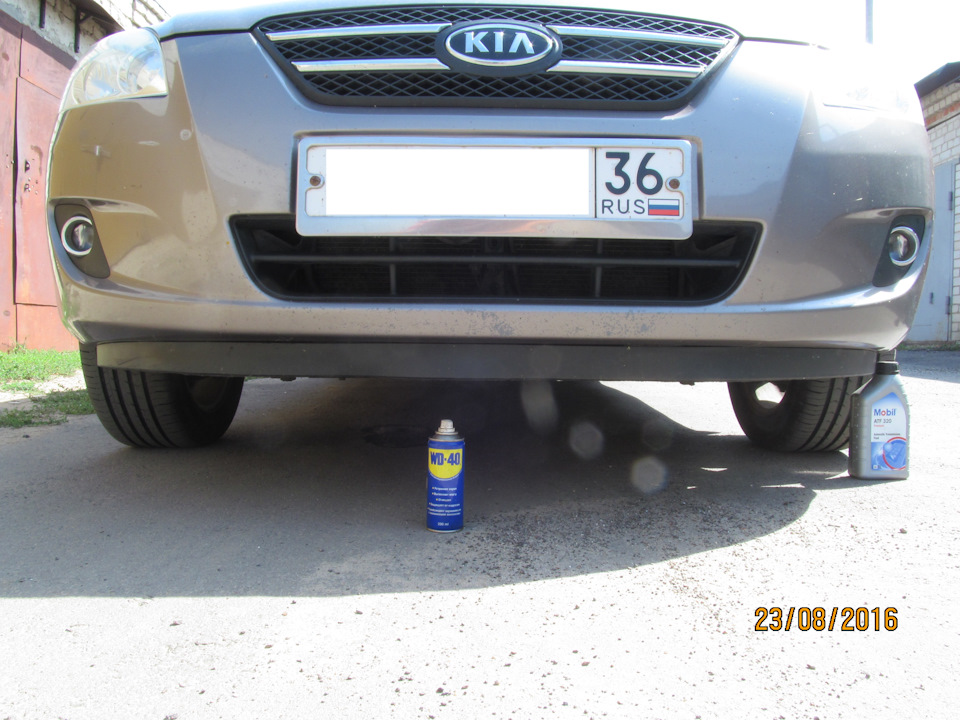 после установки фобосов — KIA Ceed SW (1G)