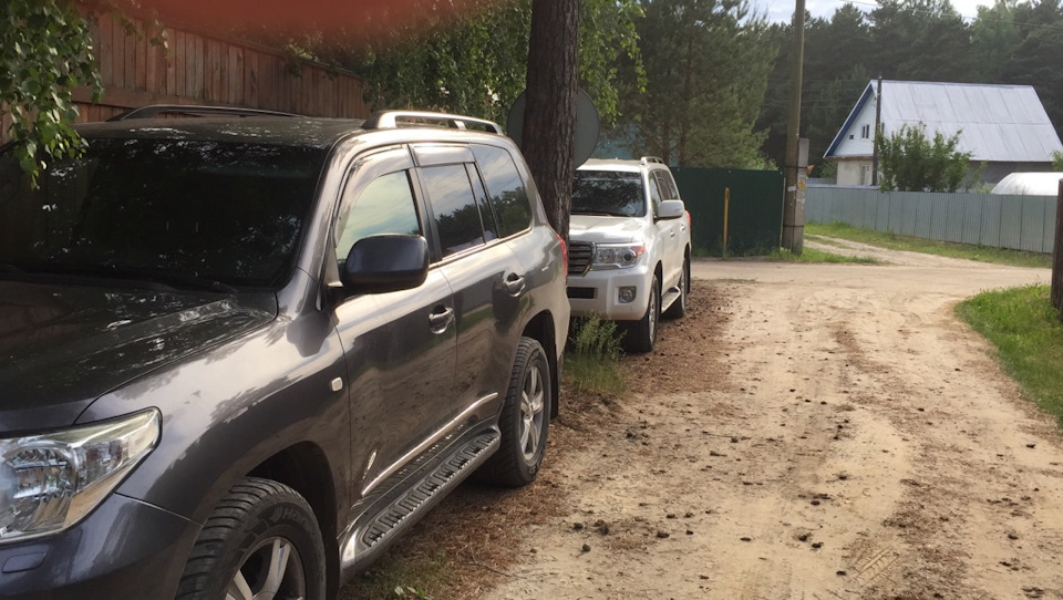 Крен, наклон кузова ИСПРАВЛЕН! — Toyota Land Cruiser 200, 4,7 л, 2009 ...