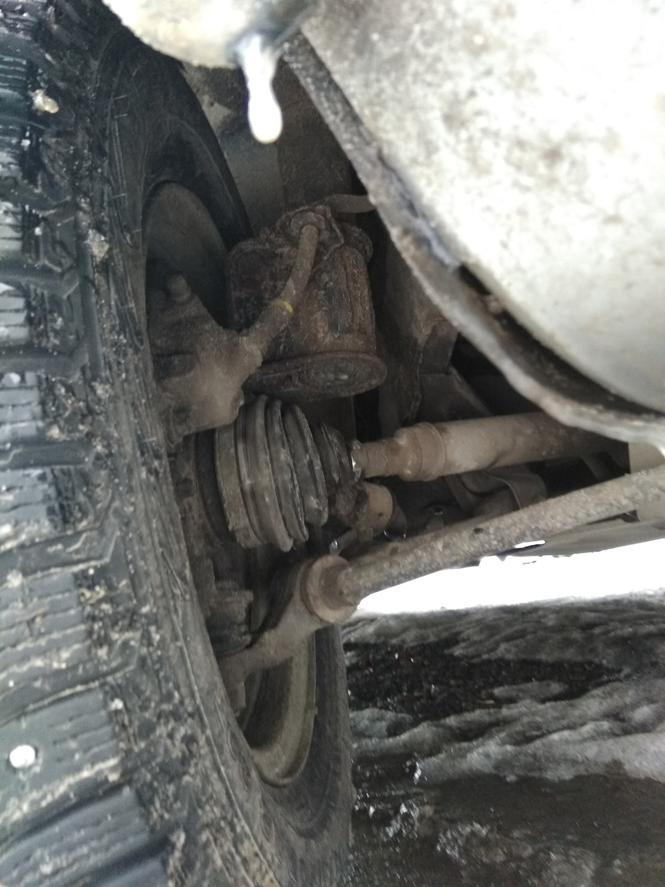 Пока шрус… — Lada Калина Хэтчбек (1G), 1,6 л, 2011 года | поломка | DRIVE2