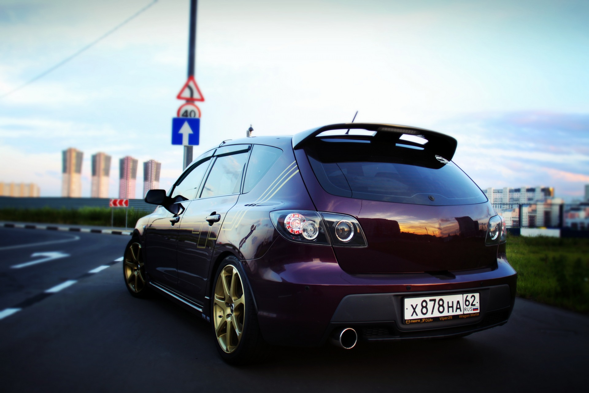 Mazda 3 MPS Black Tuning