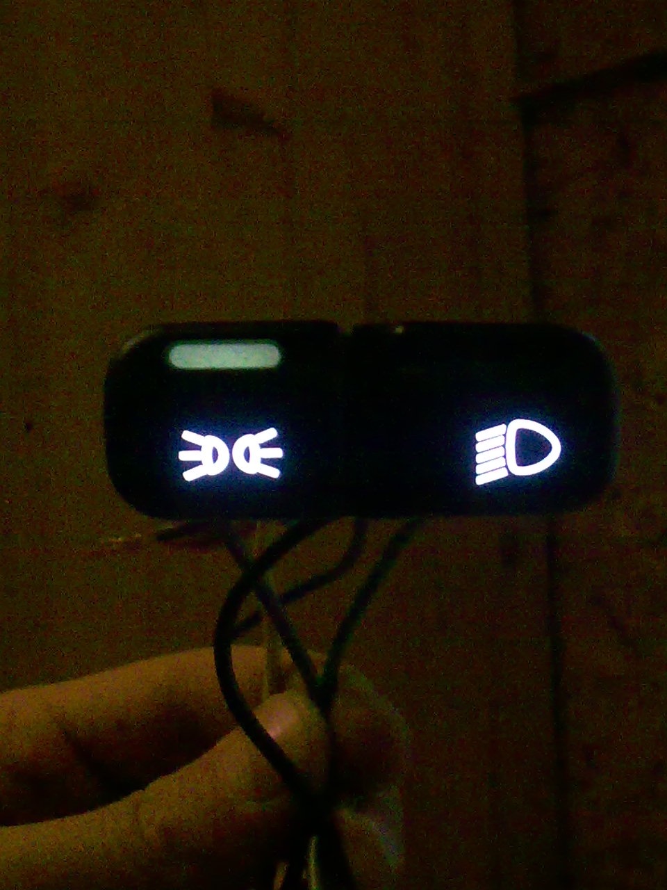 Подсветка приборки и кнопок VDO 2 — Lada 2109, 1,5 л, 2003 года ...