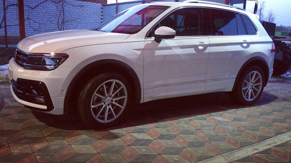 Дворники на зиму тигуан 2 — Volkswagen Tiguan (2G), 2 л., 2018 года ...