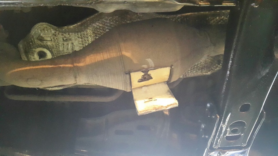 Удаление сажевых фильтров — Toyota Land Cruiser 200, 2010г, 4,2 л ...