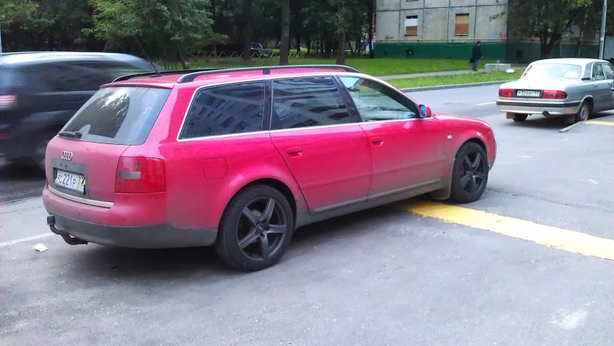 Alutec Grip цвет графит — Audi A6 Avant (C5), 2,7 л, 2000 года ...