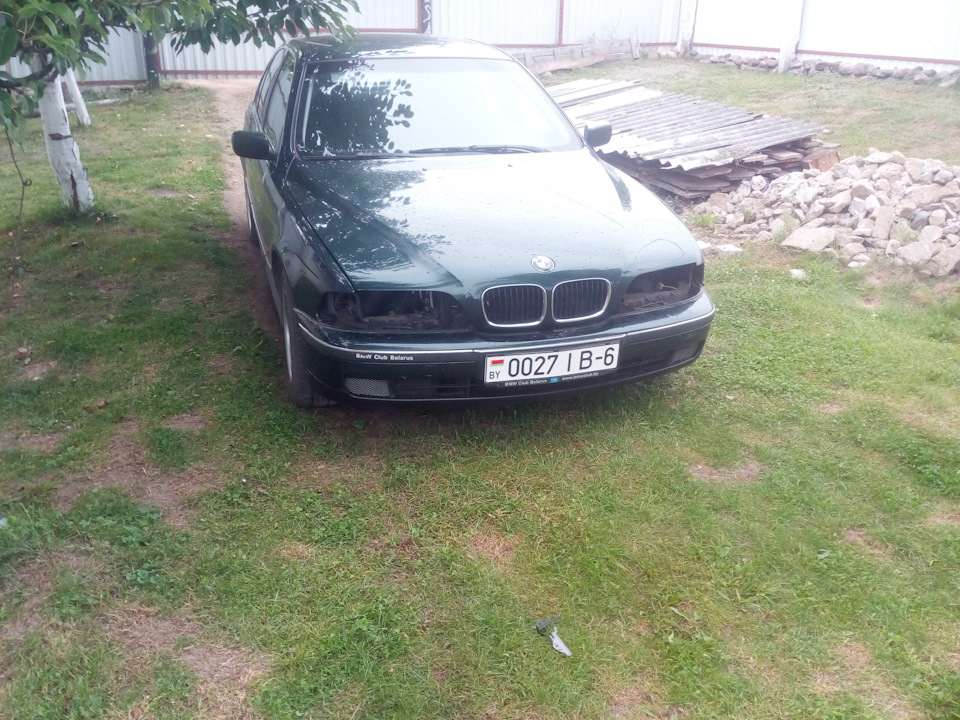 Переделка света фар на человеческий, всем привычный))))) — BMW 5 series ...