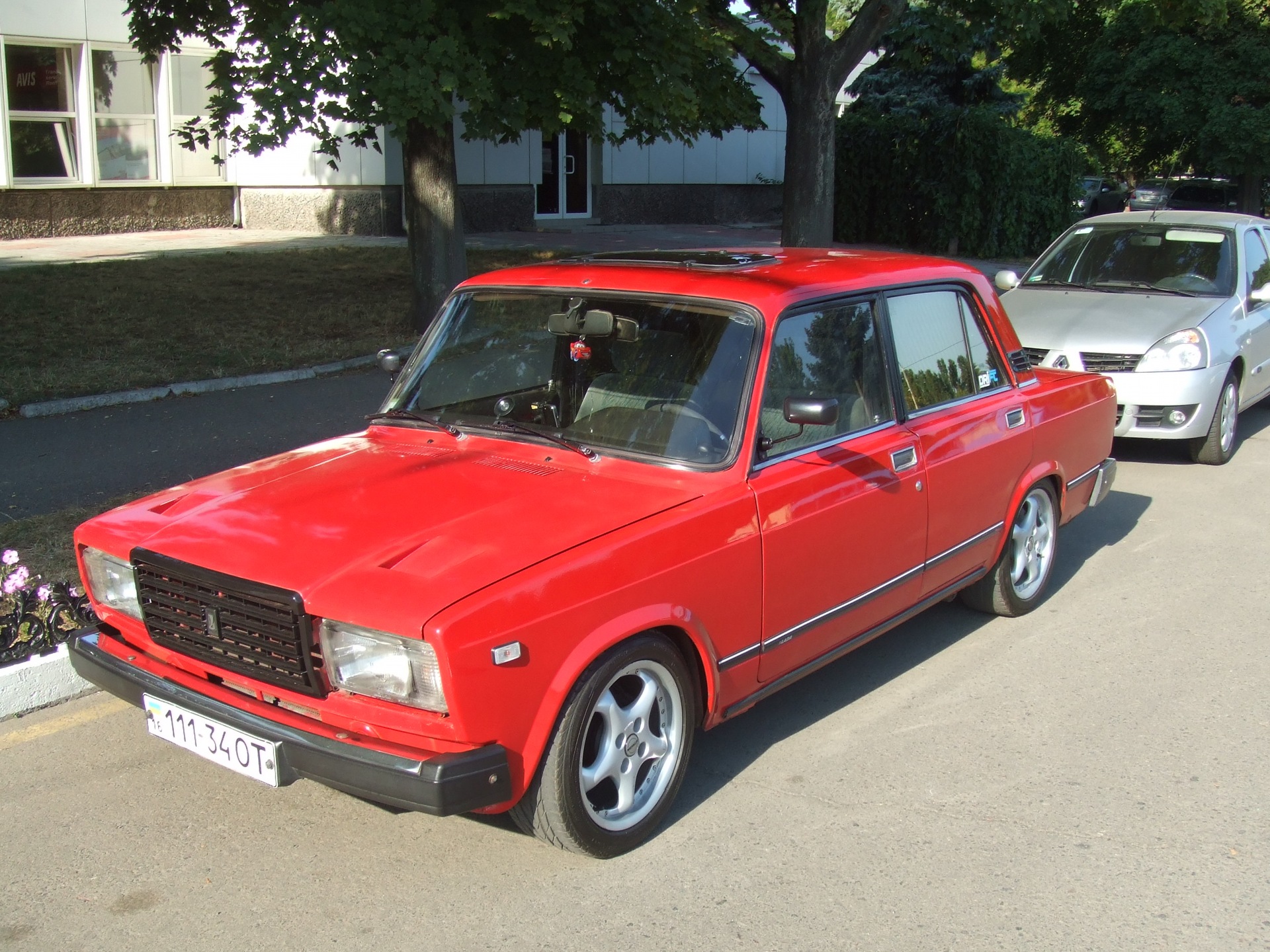 Lada 21074 1.6 бензиновый 2007 Красная "7" Сэван=) на DRIVE2