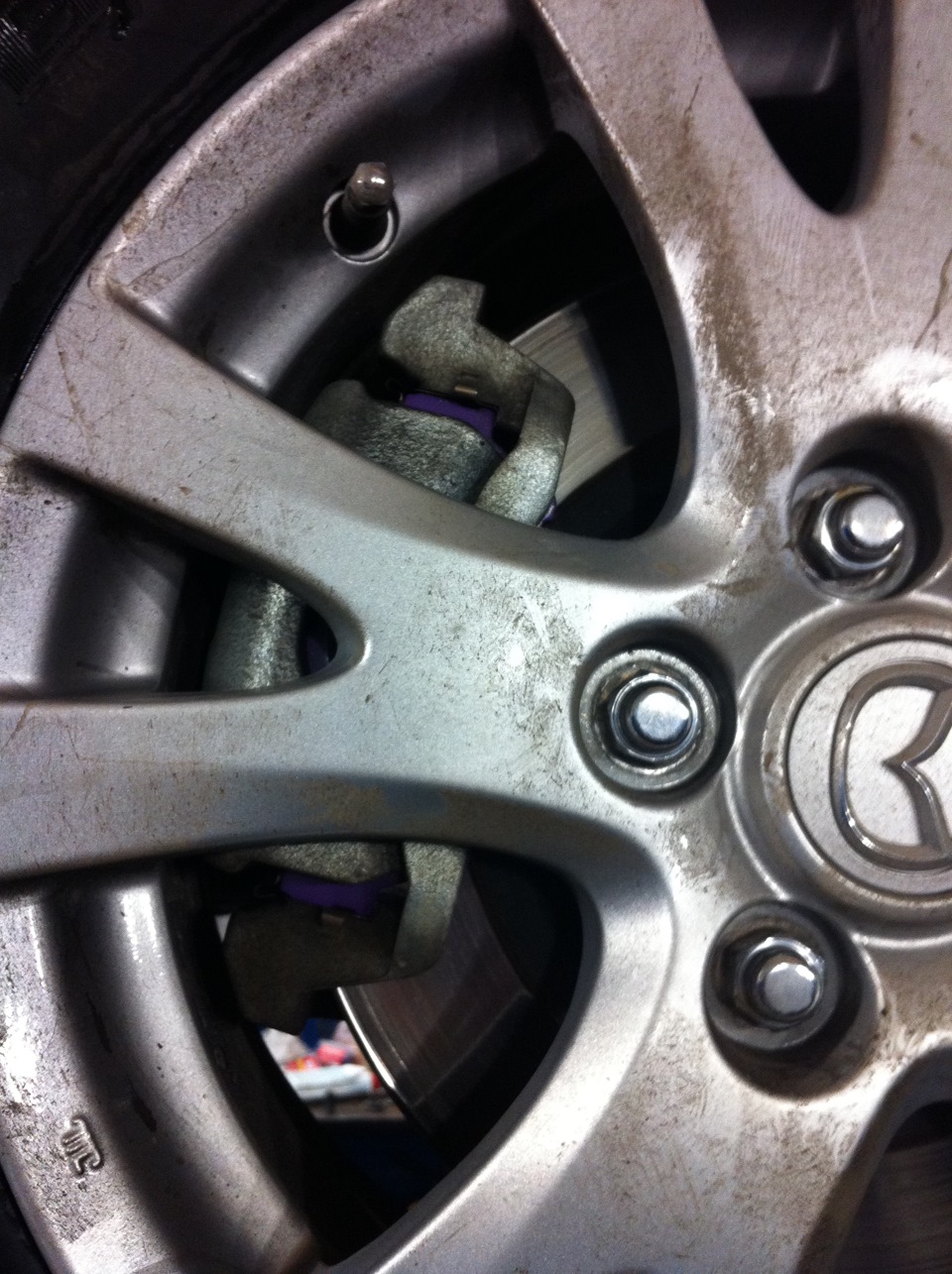 Тормозные колодки — Mazda 6 (2G) GH, 1,8 л, 2011 года | запчасти | DRIVE2