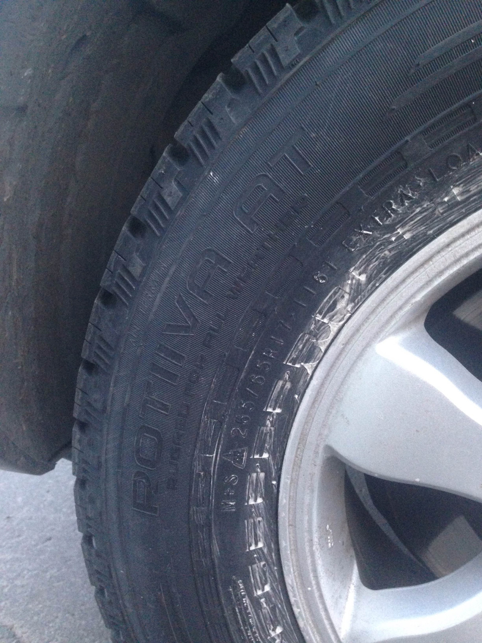 Свершилось! Летняя (всесезонка) резина Nokian Rotiiva AT 265/65 R17 ...