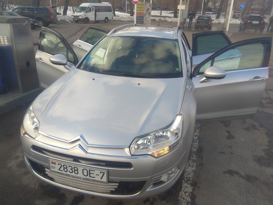 Немного помыл перед наступлением тепла — Citroen C5 (2G)