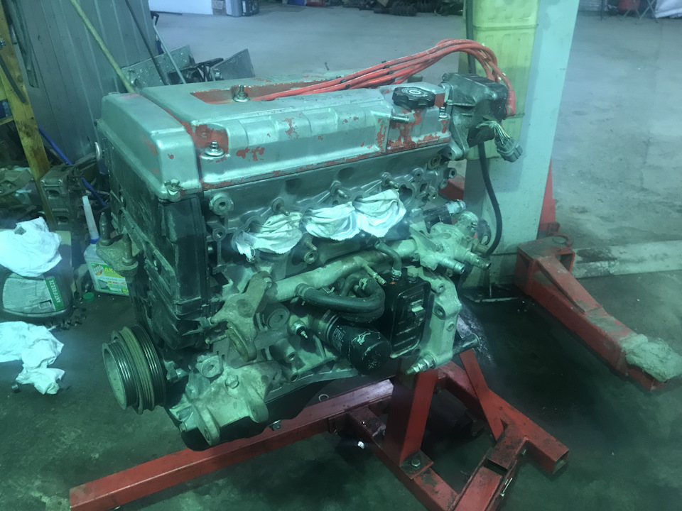 Ремонт двигателя ч.2 — Honda Integra Type R (DC2), 1,6 л, 1996 года ...