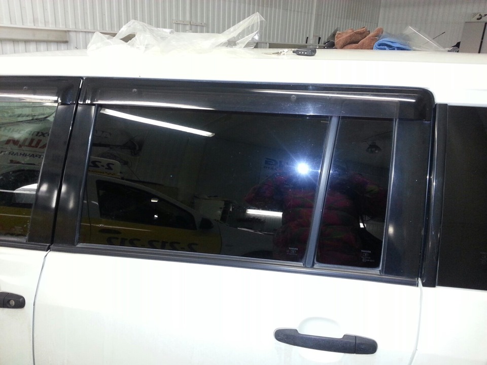 Тонировка — Toyota Succeed, 1,5 л, 2003 года | стайлинг | DRIVE2