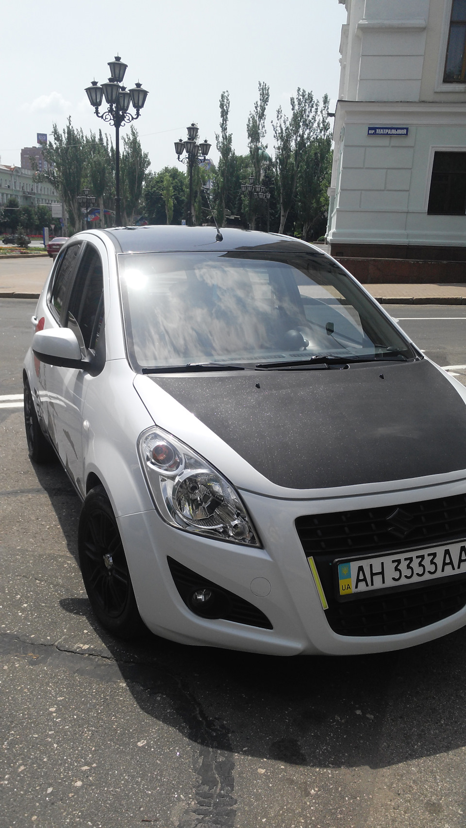 Вот уже фото сделано летом, 2016 год. — Suzuki Splash