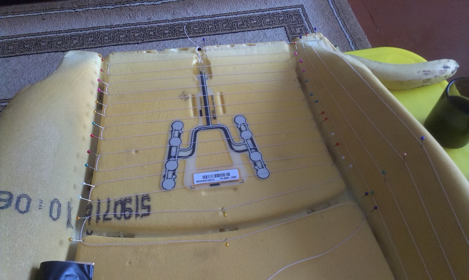 Попа с датчиком попы — KIA Ceed (1G)