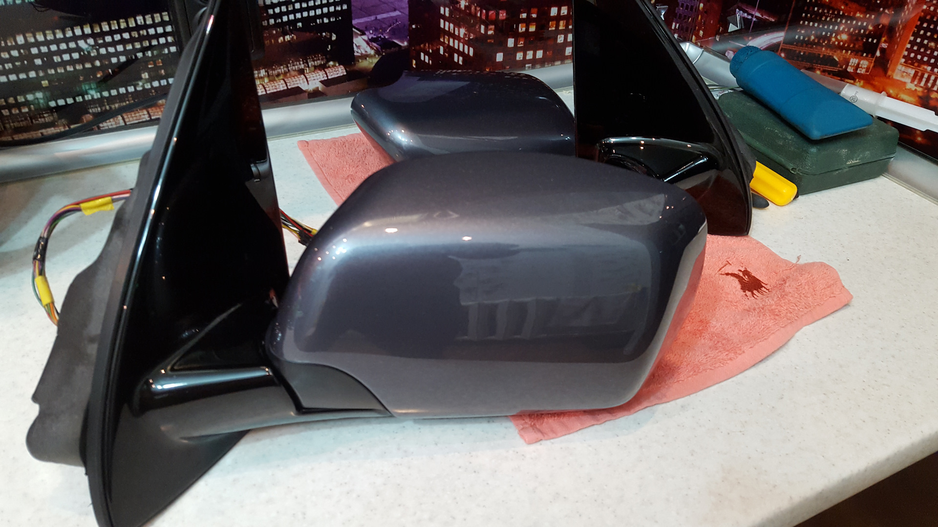 Восстановление зеркал часть 2 — BMW X5 (E53), 3 л, 2002 года | кузовной ...