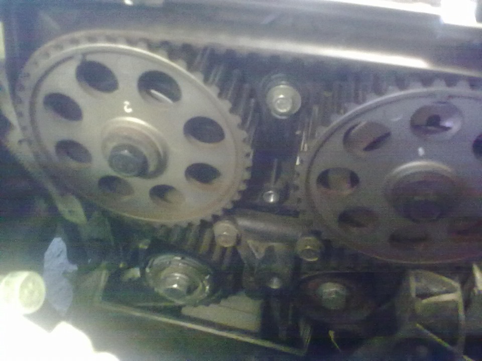Замена герметика постели и клапанной крышки, замена смазки в моторчике ...