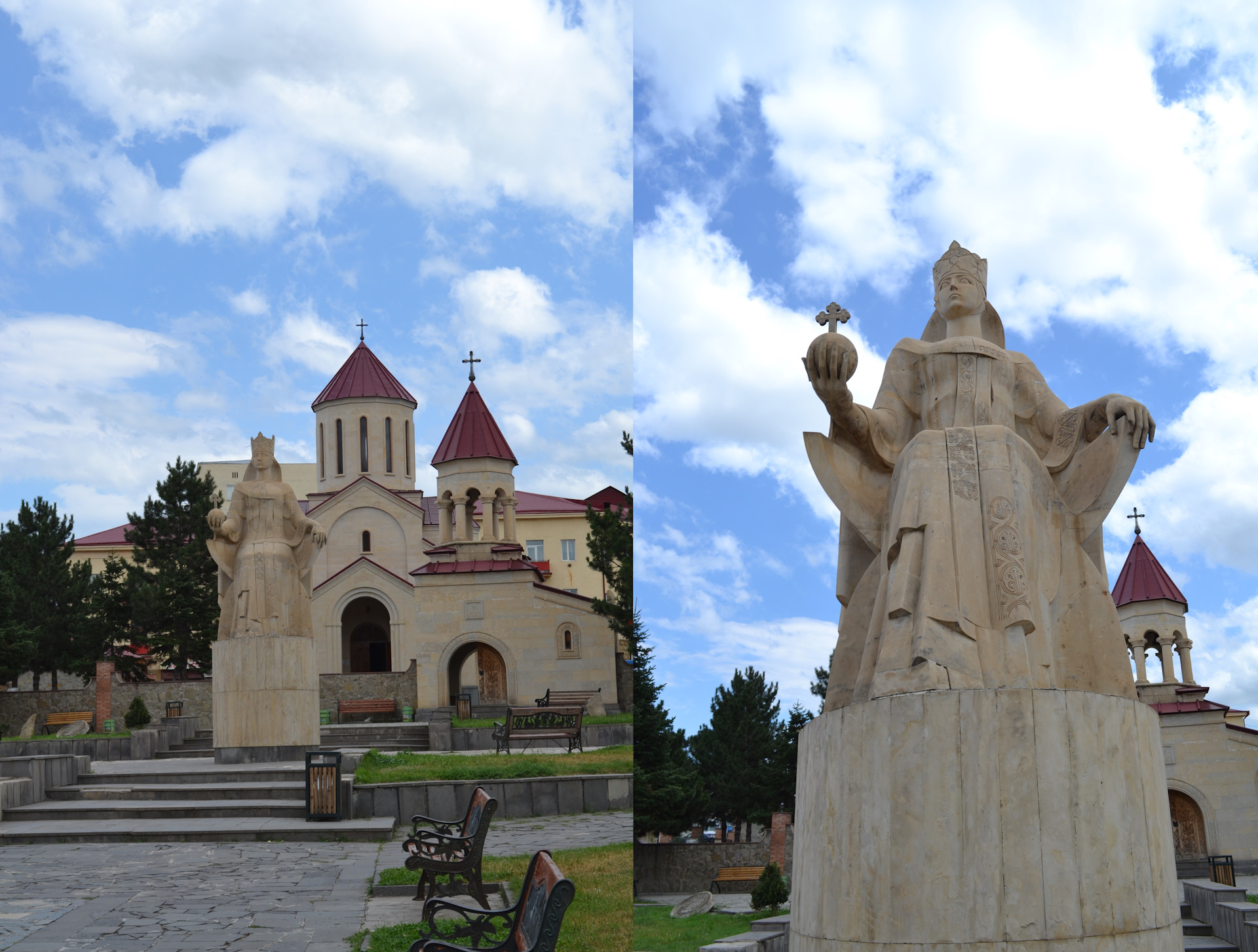 Город род. Царица Тамара Грузия памятник. Памятник царице Тамаре в Ахалцихе.. Ахалцихе Грузия храм царицы Тамары. Грузинская царица Тамара памятник в Ахалцихе.