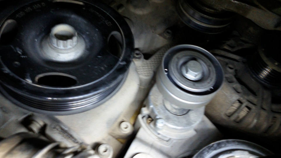 Свист натяжного ролика… — Volkswagen Tiguan (1G), 1,4 л, 2011 года ...