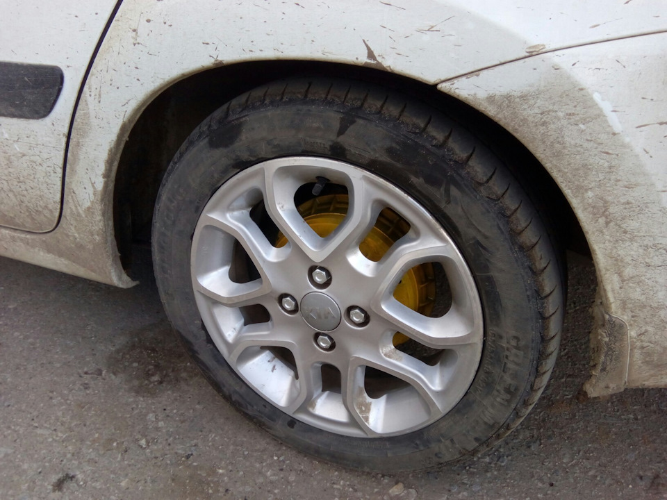 Продолжение эпопеи с дисками — Lada Гранта (1G), 1,6 л, 2014 года ...