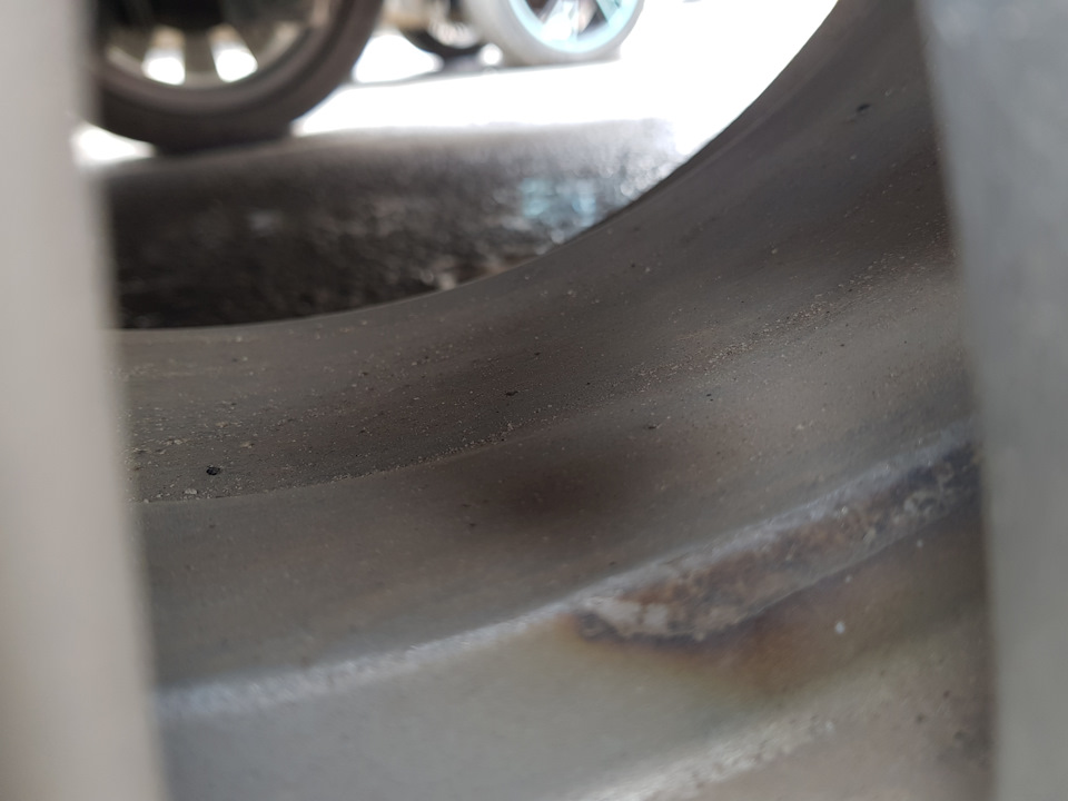 Варим аргоном погнутый диск — Skoda Octavia A7 Mk3, 1,8 л, 2017 года ...