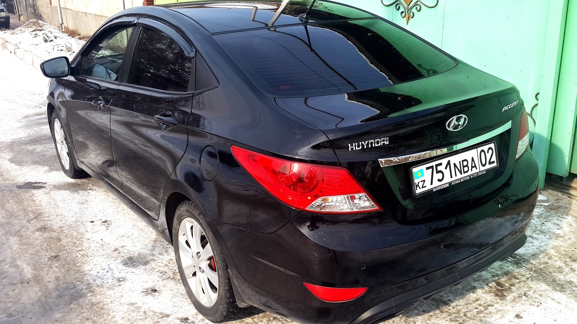 Hyundai Accent (4G) 1.6 бензиновый 2012 | 50^Cent ECOnomisT) на DRIVE2